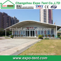 Outdoor aluminium trade show tent with dome roof